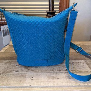 Vera Bradley Carson Mini Hobo Crossbody Bahama Bay